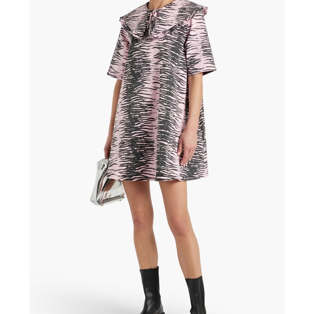 Ganni • Tiger Denim Dress